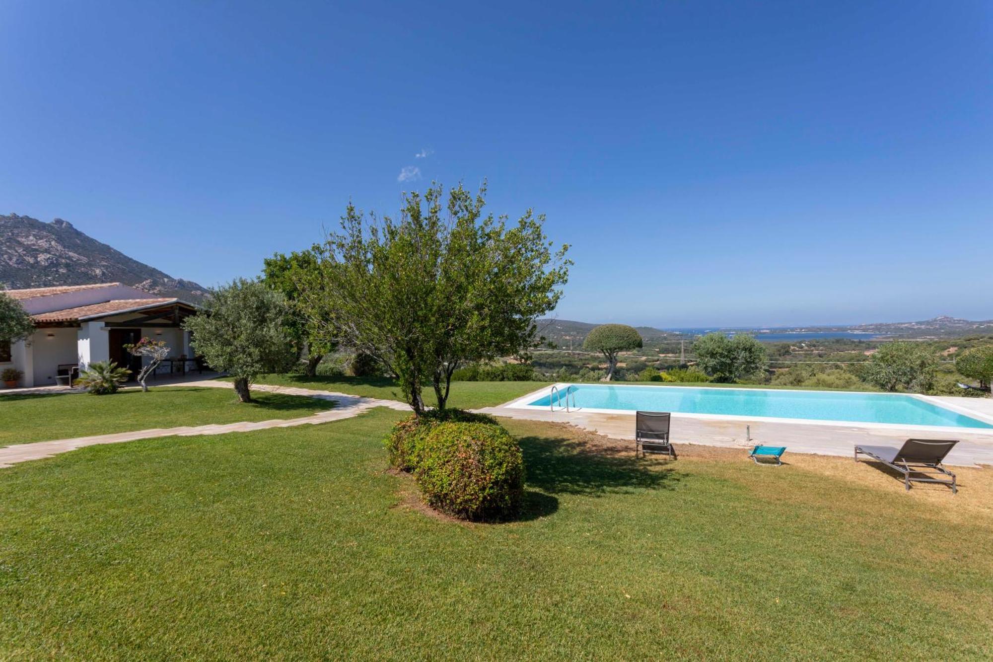 Villa Alba Esclusiva Villa Con Piscina A Sfioro E Vista Mozzafiato Sul Mare Cugnana Εξωτερικό φωτογραφία